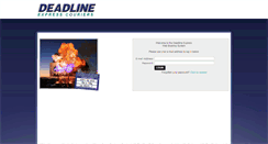 Desktop Screenshot of booking.deadlineexpress.co.nz